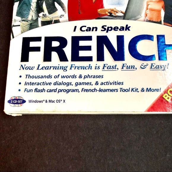 I CAN SPEAK FRENCH! CD-ROM and All Speech CD Lessons! - Picture 2 of 13